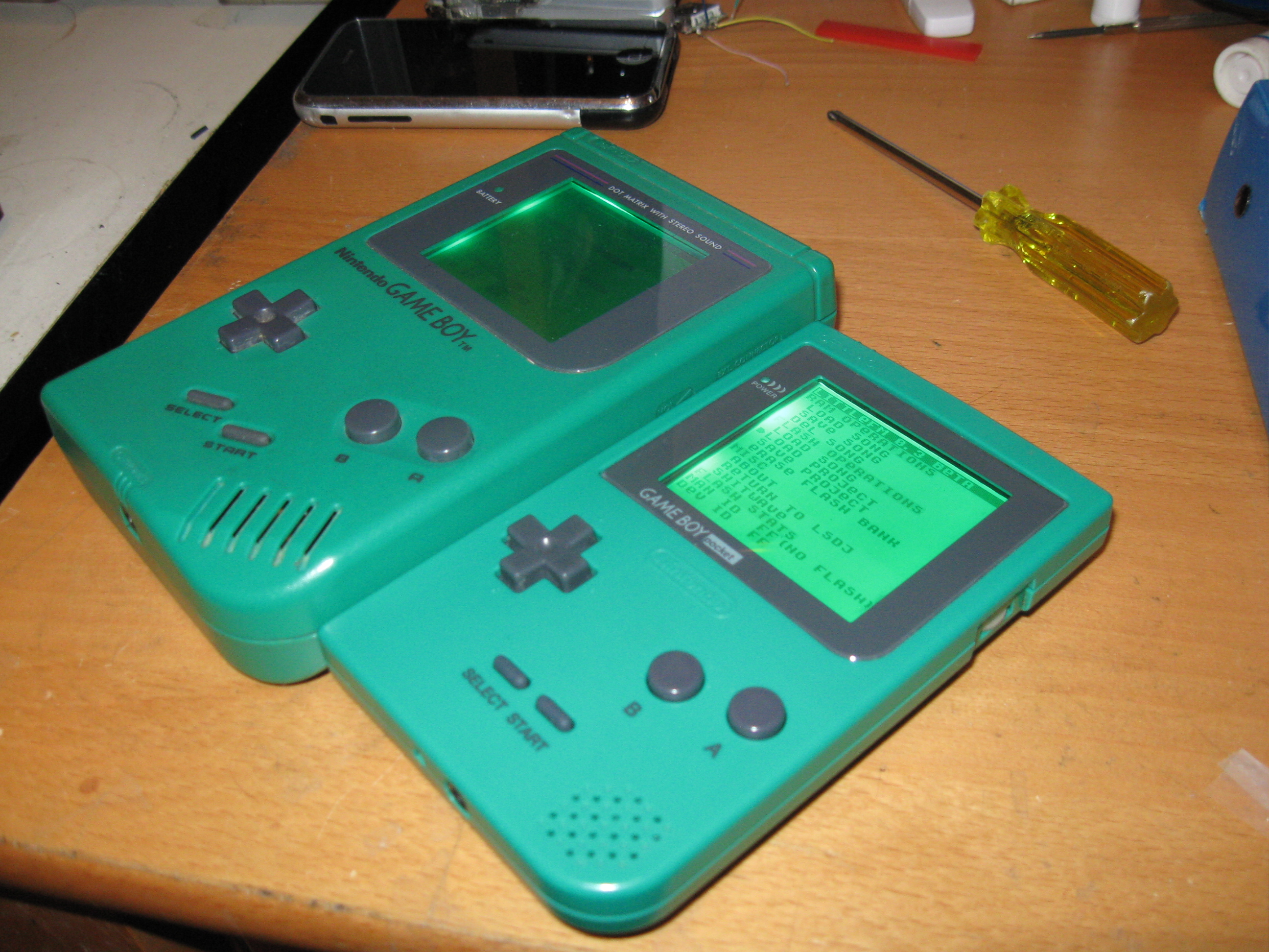 Green Gameboy Pocket